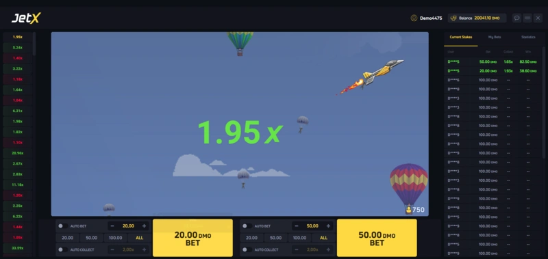 JetX game